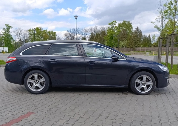 Peugeot 508 cena 24999 przebieg: 269999, rok produkcji 2011 z Płock małe 211